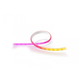 Banda LED RGB inteligenta Philips Hue Gradient Lightstrip, Bluetooth ,20W, 1600 lm, lumina alba si color (2000-6500K), IP20, 2 m