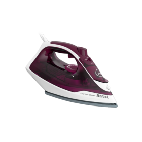 Fier de calcat Tefal Express Steam FV2835E0, 2400W, Jet de abur 160 g/min, abur variabil 0-35 g/min, 270 ml, violet