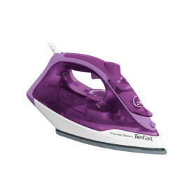 Fier de calcat Tefal Express Steam FV2836E0, 2400W, jet de abur 165 g/min, abur variabil 0-35 g/min, 270 ml, violet