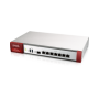 Zyxel ZyWALL ATP500 Next Generation Firewall, 7 (Configurable), 1 x SF, 2,600Mbps, Console port DB9, Rack-mountable, VPN IKEv2, 