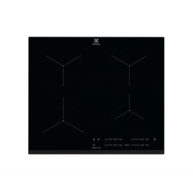 Plita incorporabila Electrolux EIT61443B, Inductie, 4 zone de gatit, Touch control, 60 cm, Sticla neagra