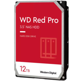 HDD NAS WD Red Pro 12TB CMR, 3.5'', 512MB, 7200 RPM, SATA, TBW: 550