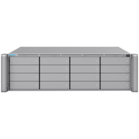 Ubiquiti 3U NVR with (16) 2.5/3.5” drive bays, supporting up to (70) 4K cameras or (210) Full HD cameras