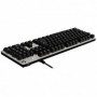 LOGITECH G413 Mechanical Gaming Keyboard - SILVER - US INT'L - USB - INTNL - WHITE LED