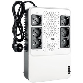 UPS Legrand Keor Multiplug 600VA/360W, Single phase, Line Interactive Technology- VI, Simulated SineWave,Cold Start Function,USB