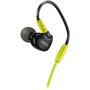 CANYON Bluetooth sport earphones with microphone, cable length 0.3m, 18*25*22mm, 0.028kg, Lime
