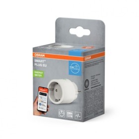 Priza inteligenta Osram SMART+ Matter over WiFi (2.4 GHz), 10A, 2300W, IP20, compatibila Amazon Alexa, Google Home, Apple Home, 