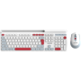 CANYON HSET-W5 EN Keyboard+Mouse AAA+AA Wireless White