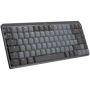 LOGITECH MX Mechanical Mini for MAC Bluetooth Illuminated Keyboard - SPACE GREY - US INT'L -  TACTILE