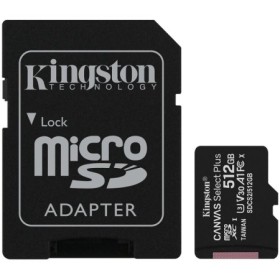 Card de Memorie SDXC Kingston Select Plus, 512GB, Adaptor SD, Class 10