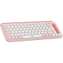 LOGITECH POP ICON KEYS - ROSE - US INT'L - BT  - INTNL-973