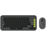 LOGITECH POP ICON COMBO - GRAPHITE - US INT'L - BT  - INTNL-973