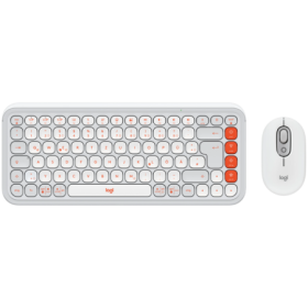 LOGITECH POP ICON COMBO - OFF WHITE - US INT'L - BT  - INTNL-973