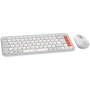LOGITECH POP ICON COMBO - OFF WHITE - US INT'L - BT  - INTNL-973