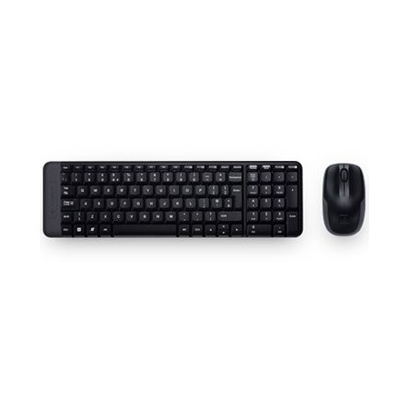 LOGITECH MK220 Wireless Combo - BLACK - US INT'L