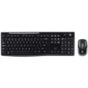 Kit Logitech Wireless Mk270, Usb, Black, 920-004508