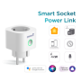 Power Plug Power Link  (white)