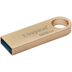 Memorie USB Flash Drive Kingston 128GB 220MB/s Metal USB 3.2 Gen 1 DataTraveler SE9 G3