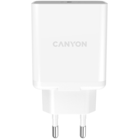 CANYON H-20, PD WALL Charger, Input: 110V-240V, Output:PD 20W, Eu plug, Over-load,  over-heated, over-current and short circuit 