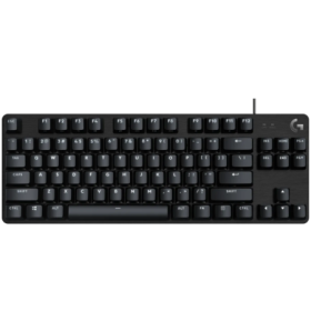 LOGITECH G413 TKL SE Corded Mechanical Gaming Keyboard - BLACK - US INT'L - USB - TACTILE