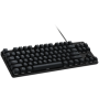 LOGITECH G413 TKL SE Corded Mechanical Gaming Keyboard - BLACK - US INT'L - USB - TACTILE