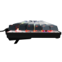 LORGAR Azar 514, Wired mechanical gaming keyboard, RGB backlight, 1680000 colour variations, 18 modes, keys number: 104, 50M cli