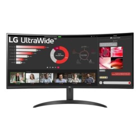 Monitor LG 34" 34WR50QK-B.AEU, Curvature: 1800R, Diagonal (inch): 34, Diagonal (cm): 86, Aspect ratio: 21:9, Panel: VA, Resoluti