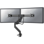 Brat dublu pentru monitor Neomounts, tip full motion, pentru display-uri cu diagonale 17"-32", sistem de prindere VESA 75x75~100