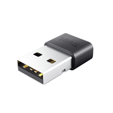 Adaptor Bluetooth Trust Myna 5.3, viteza maxima transfer 2 MB/s, negru