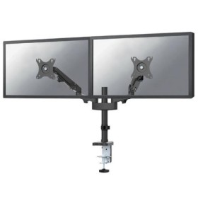 Brat de birou pentru monitor Neomounts, poate sustine 2 monitoare cu diagonala display 17-27", suporta pana la 14kg per monitor,