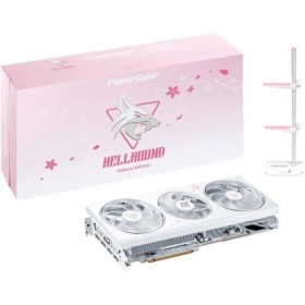 Placa Video POWERCOLOR AMD RADEON RX7800 XT SAKURA LIMITED 16GB GDDR6 256 bit
