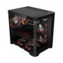 Carcasa 1STPLAYER UV5 Cube Tower ARGB NEGRU