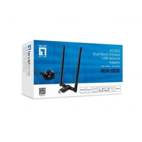 LevelOne WUA-1810E AC1200 Dual Band Wireless USB Network Adapter, 150 x 230 x 40 mm