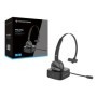 Conceptronic POLONA03BD Bluetooth Mono Headset with Charging Dock, Noise Cancelling Microphone, 146.1 x 168.45 x 52 mm