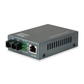 LevelOne FVT-1101  RJ45 to SC Fast Ethernet Media Converter, Multi-Mode Fiber, 1310nm, 2km, 94 x 71 x 26 mm