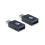 CONCEPTRONIC DONN03G USB-C to USB-A OTG Adapter 2-Pack, 10Gbps, 15 x 7 x 32 mm
