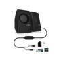 CONCEPTRONIC BJORN02B 2.0-Channel Computer Speaker with Bluetooth, 6W, 63 x 63 x 105 mm
