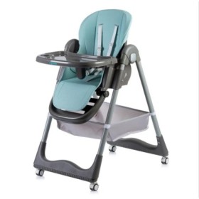 Scaun de masa cu inaltime reglabila, spatar ajustabil in 4 pozitii, pliabil, blue, U-Grow