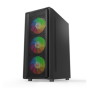Carcasa PRO GAMING DUNE Mid Tower ARGB Negru