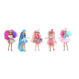 SET DE 5 MINI PAPUSI, SWEETYZ, 12 CM