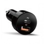 Incarcator auto Genius QC si PD 36W total max, Quick Charge 18W, Power Delivery 18W, 36W total max., 1 x USB-A + 1 x USB Type-C,
