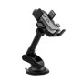 Suport auto SPACER pt. SmartPhone, fixare pe bord sau geam prin ventuza, brat telescopic, sistem auto-lock, rotire 360 grade, ne