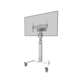 Stand podea mobil Neomounts 37"-75", VESA 100x100~600x400, 70kg, fix, inaltime reglabila, alb