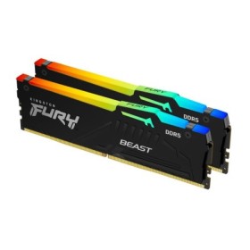 Memorie RAM Kingston FURY Beast RGB 32GB DDR5 6000MHz CL30 Dual Channel Kit 