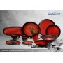 SET 4X FARFURIE OVALA CERAMICA 21 CM, VULCANO, ART OF DINING BY HEINNER