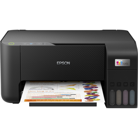 Multifunctional inkjet color Epson EcoTank CISS L3230, dimensiune A4 (Printare,Copiere, Scanare), printare borderless, viteza 33
