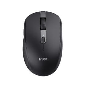 Mouse Trust Ozaa compact, rezolutie maxima 3200 DPI, interfata USB-A, USB-C, negru