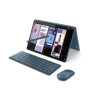 Laptop Lenovo Yoga Book 9 13IMU9 cu procesor Intel® Core™ Ultra 7 155U pana la 4.8GHz, 2 x 13.3", 2.8K, OLED, Touch, 32GB DDR5, 