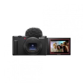 SONY Compact dedicata pentru vlogging ZV-1 II 21MP, 18-55mm, F1.8-4 ISO 125-12.800, 1/32.000s, 4K @29.97fps, x1Micro-HDMI/Slot m