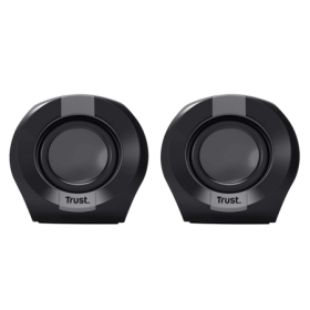 Boxe Trust Polo 2.0 cu fir, putere maxima 8W, audio input 3.5mm, negru